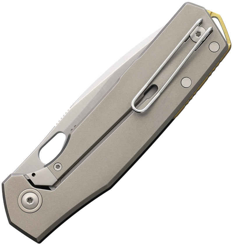 GiantMouse Ace Zoobie Frame Lock Ti G10 Folding Knife — Elmax / Black [GM13594] — product view 2
