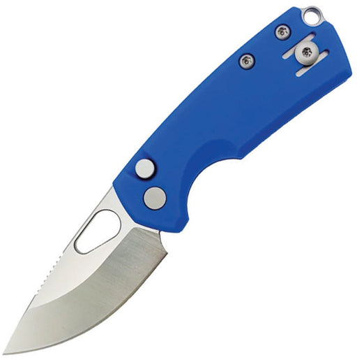 GiantMouse Tipsy Button Lock Blue G10 Folding Knife — Bohler N690 [GM13655] — product view 1