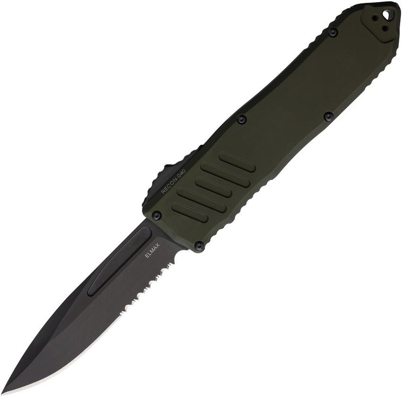 Guardian Tactical Auto Recon 040 OTF Elmax OD Knife [11-8112]