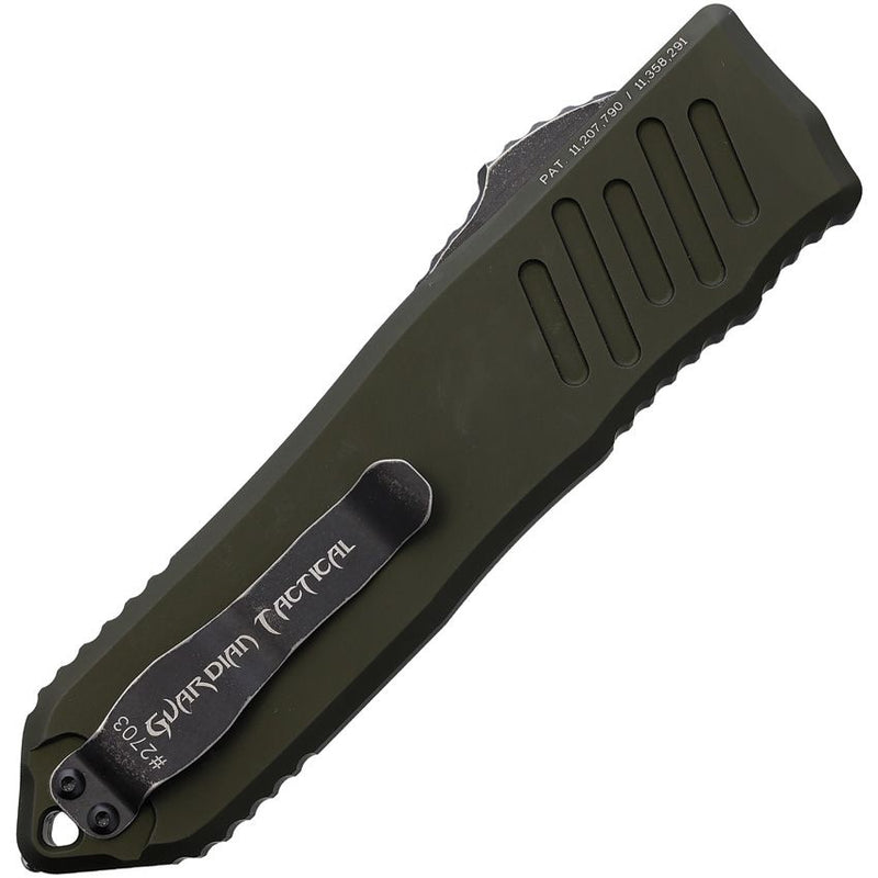 Guardian Tactical Auto Recon 040 OTF Elmax OD Knife [11-8611]