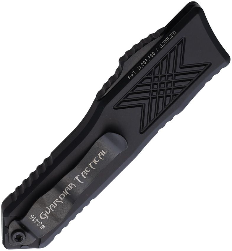 Guardian Tactical Auto GTX025 OTF Tac Blk Knife [12-3111]