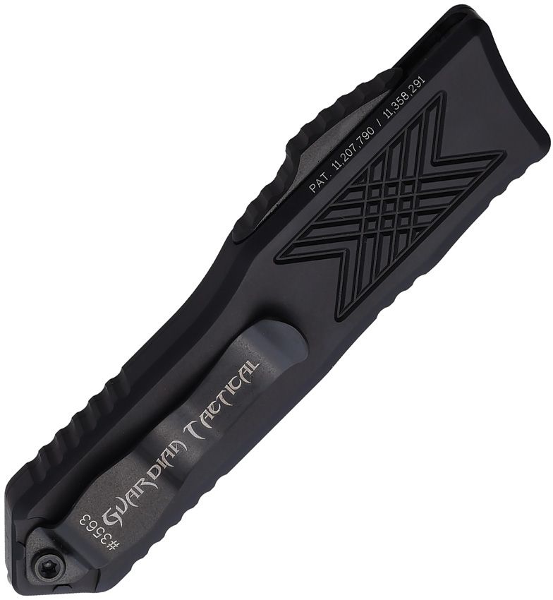 Guardian Tactical Auto GTX025 OTF Tanto Blk Knife [12-3121]