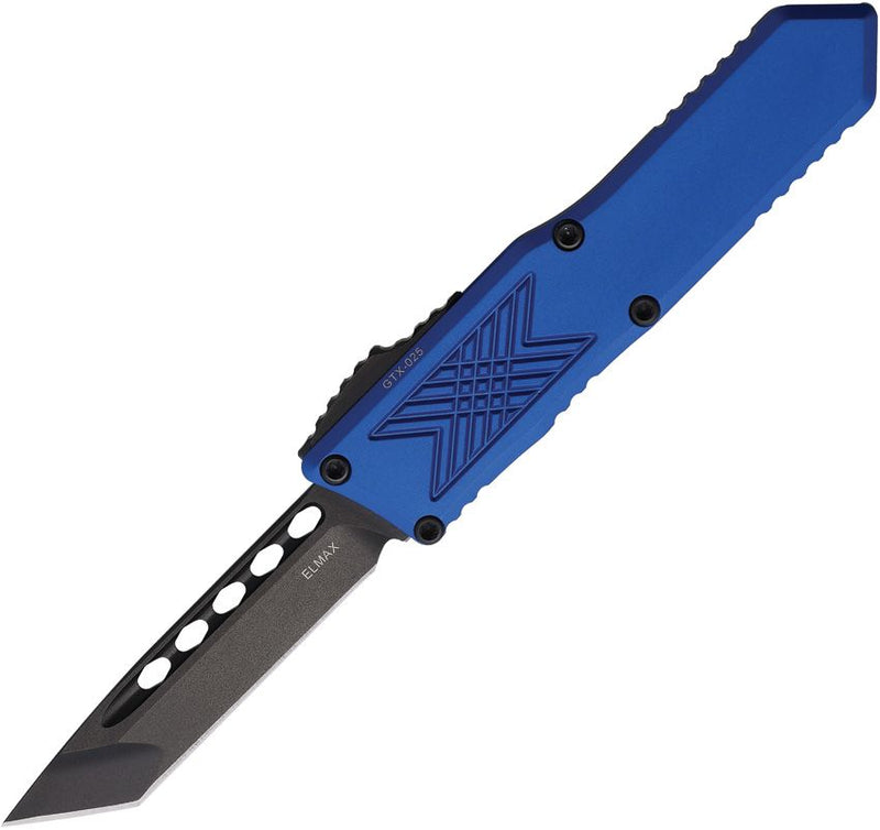 Guardian Tactical Auto GTX025 OTF Tanto Blue Knife [12-4121 BL]