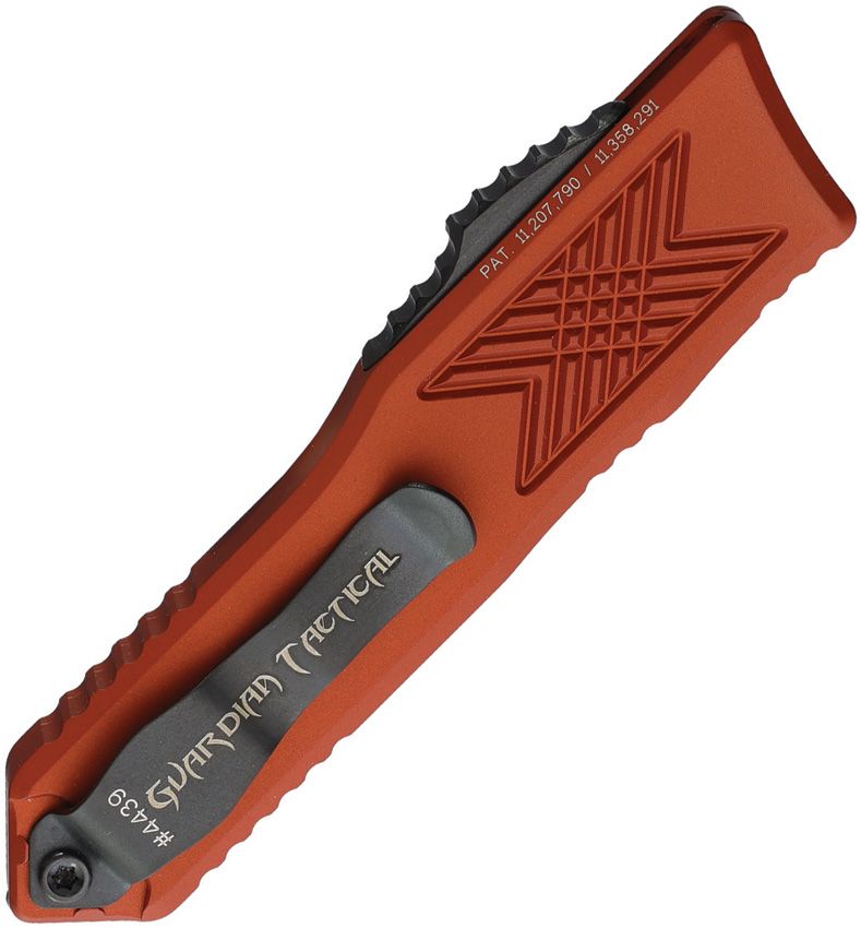 Guardian Tactical Auto GTX025 OTF Burnt Orange Knife [12-4231]