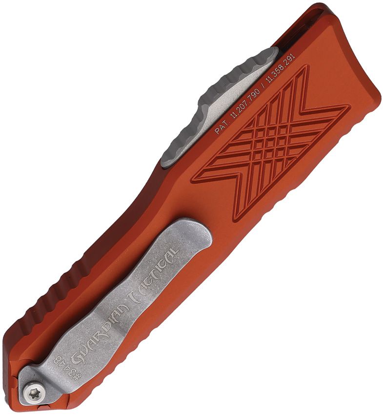 Guardian Tactical Auto GTX025 OTF DP Org SW Knife [12-4511 BO]