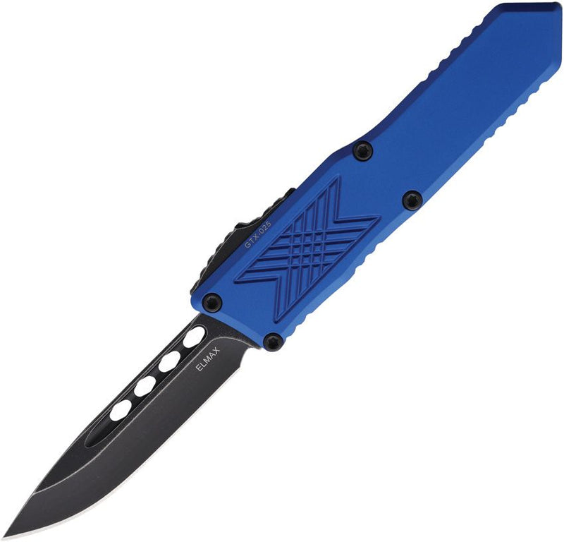 Guardian Tactical Auto GTX025 OTF SW Blue DP Knife [12-4611 BL]