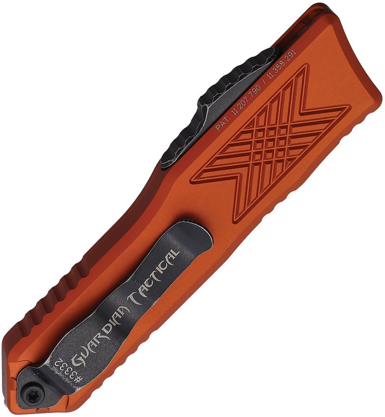 Guardian Tactical Auto GTX025 OTF Tanto Org Knife [12-4621 BO]