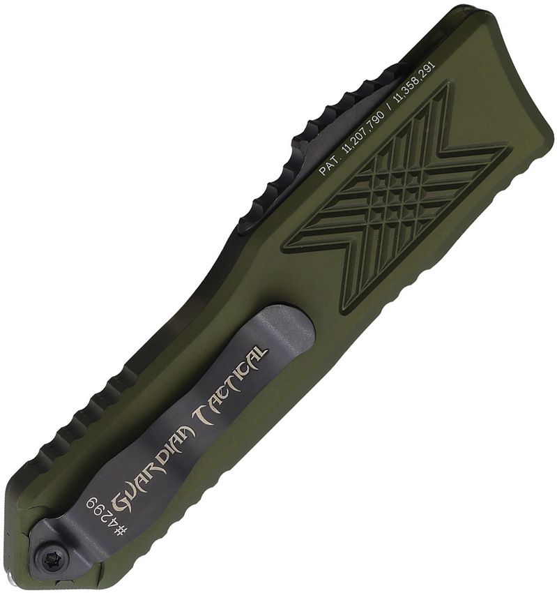 Guardian Tactical Auto GTX025 OTF OD DE Knife [12-8131]