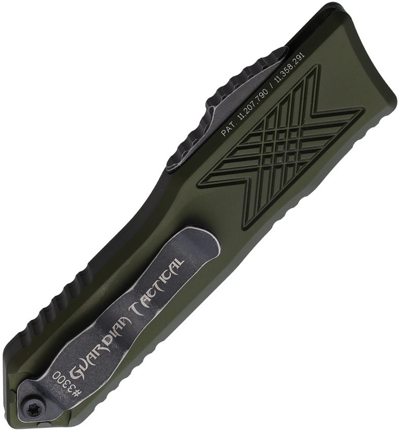 Guardian Tactical Auto GTX025 OTF Tanto OD Knife [12-8621]