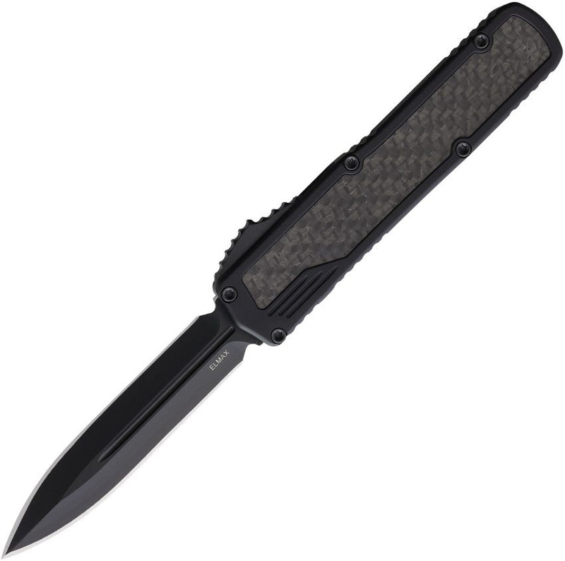 Guardian Tactical Auto Scout D/E OTF CF Black Knife [GT142131 BLCK CF]