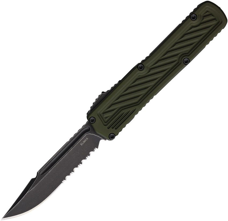 Guardian Tactical Auto Scout OTF Olive Drab BSW PS Knife [148612]