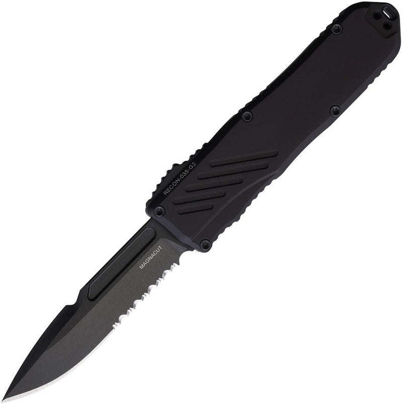 Guardian Tactical Auto Recon 035 OTF Black Knife [93112]