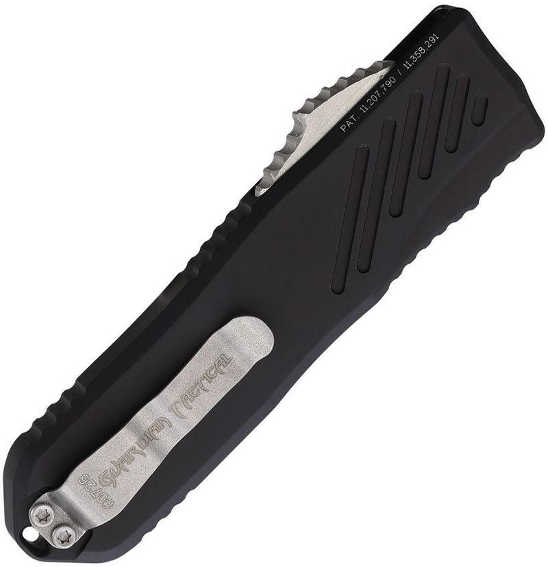Guardian Tactical Auto Recon 035 G2 OTF Black Knife [93221 TWO TONE BLK]