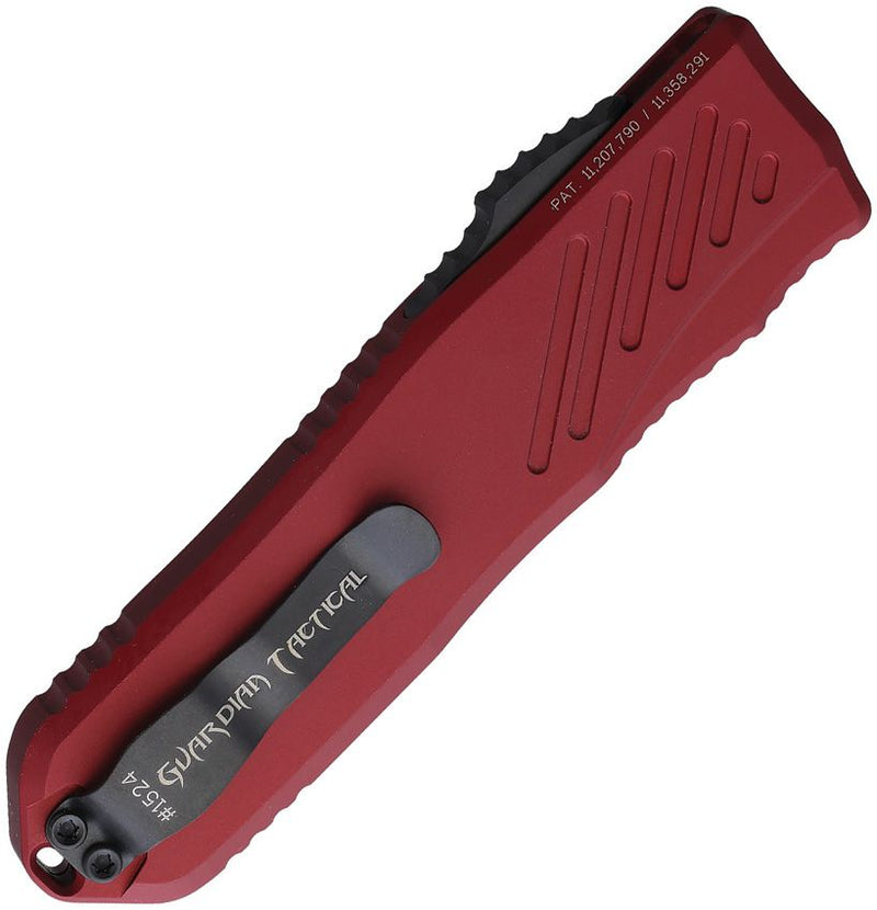 Guardian Tactical Auto Recon 035 G2 OTF Red Knife [94111-G2]