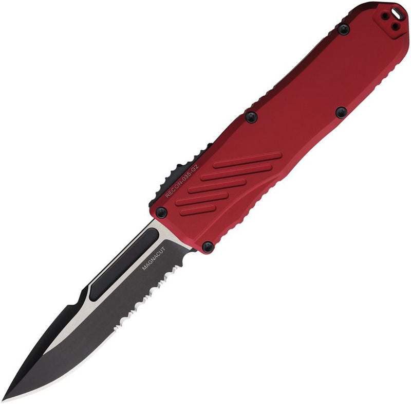 Guardian Tactical Auto Recon 035 G2 OTF Red Knife [94212-G2]