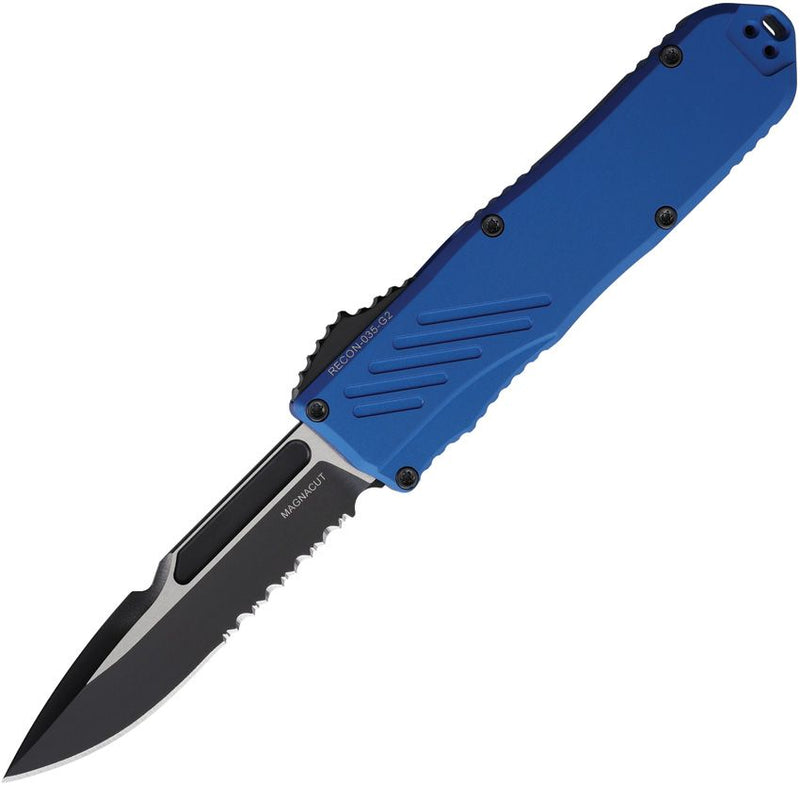Guardian Tactical Auto Recon 035 OTF SE Blu Knife [GT  94212-BLUE]