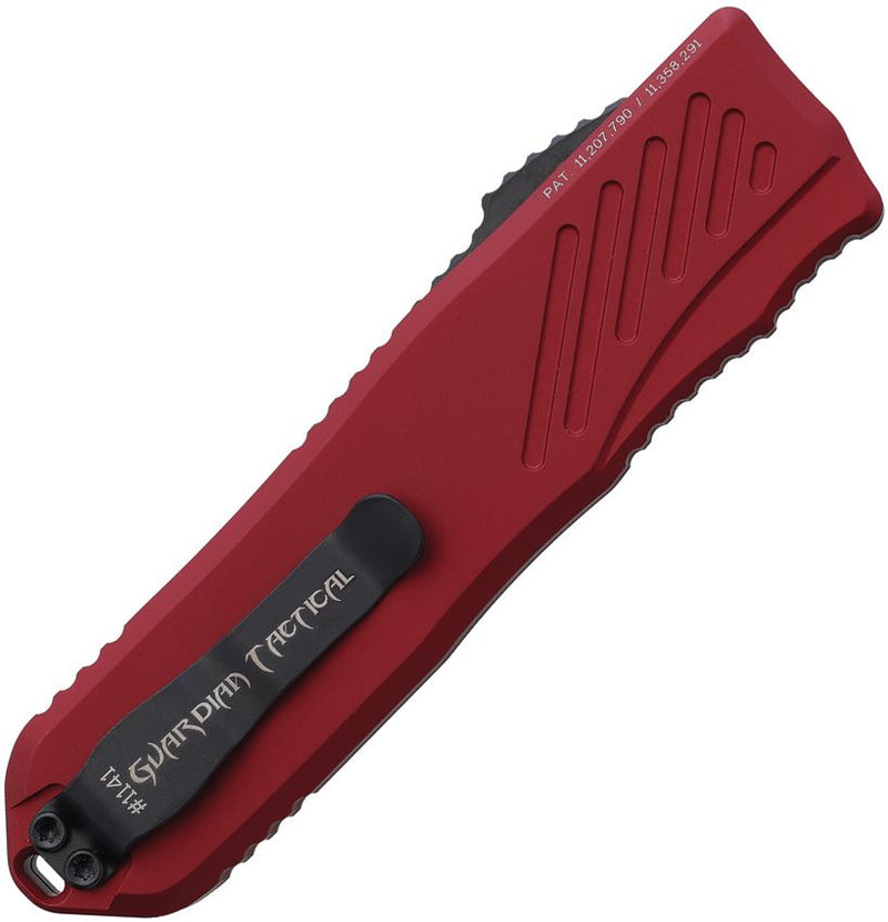 Guardian Tactical Auto Recon 035 OTF Red Knife [94221]