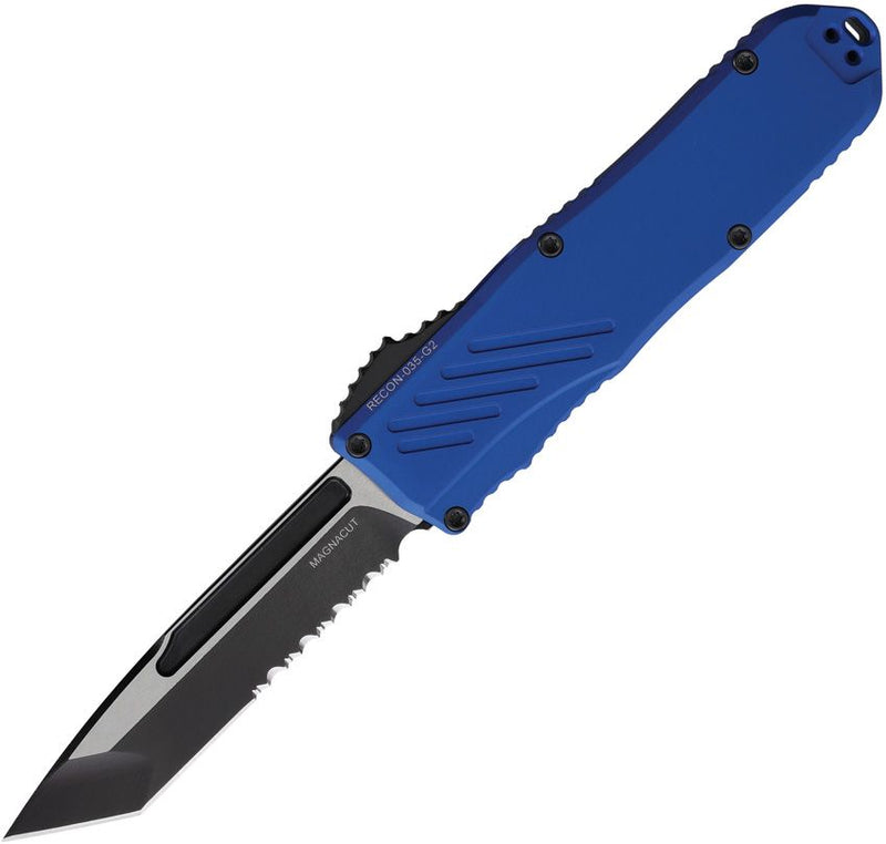 Guardian Tactical Auto Recon 035 OTF SE Blu Knife [GT  94222-BLUE]