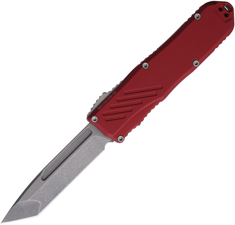 Guardian Tactical Auto Recon 035 OTF Red SW Knife [94521]