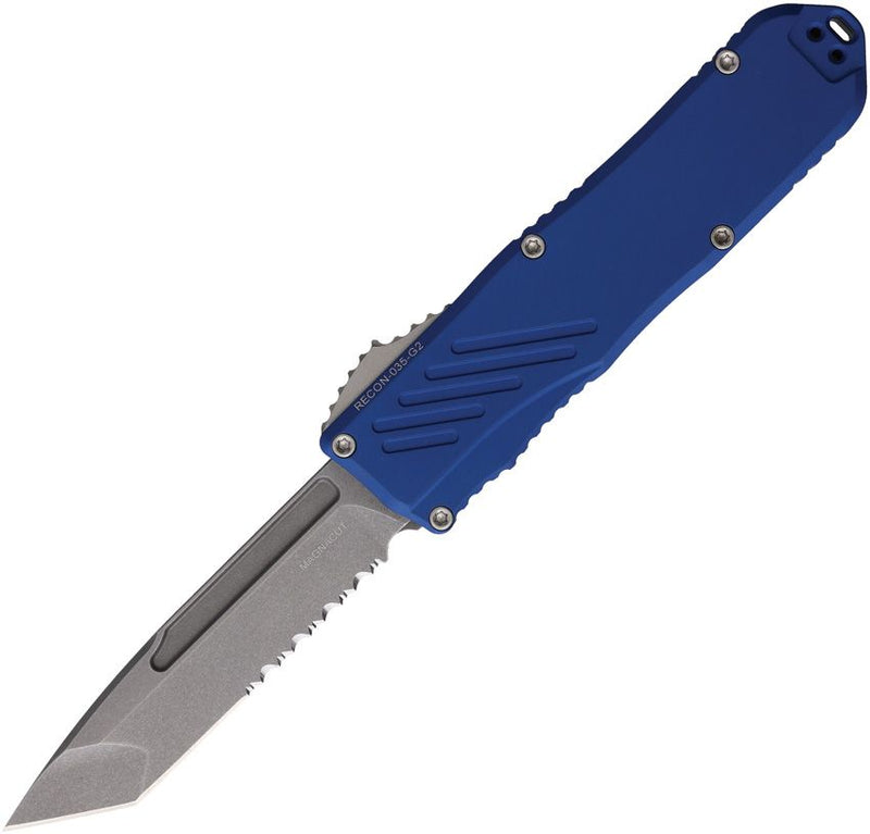 Guardian Tactical Auto Recon 035 G2 OTF Blue Tan Knife [94522]