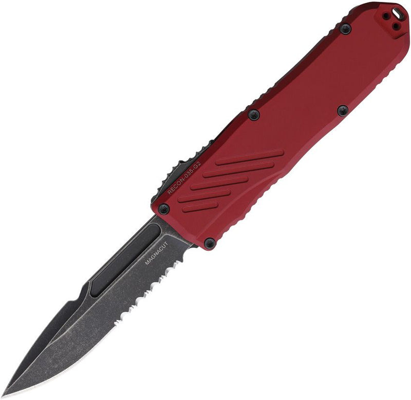 Guardian Tactical Auto Recon 035 G2 OTF Red Knife [94612-G2]