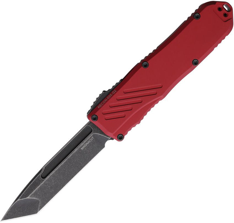 Guardian Tactical Auto Recon 035 G2 OTF Red Knife [94612-G2]