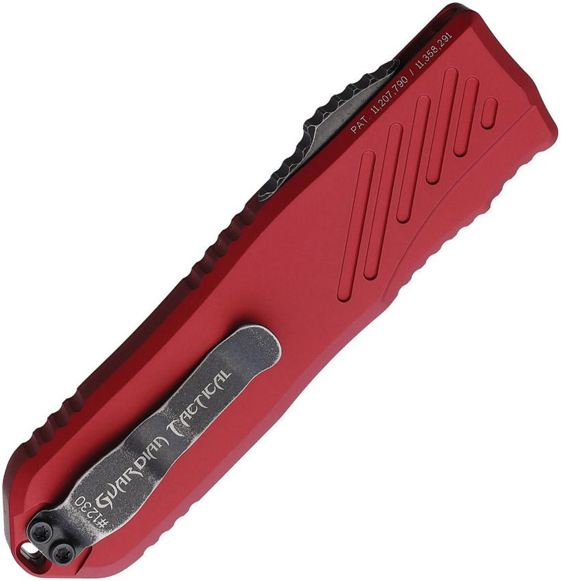 Guardian Tactical Auto Recon 035 G2 OTF Red Knife [94612-G2]