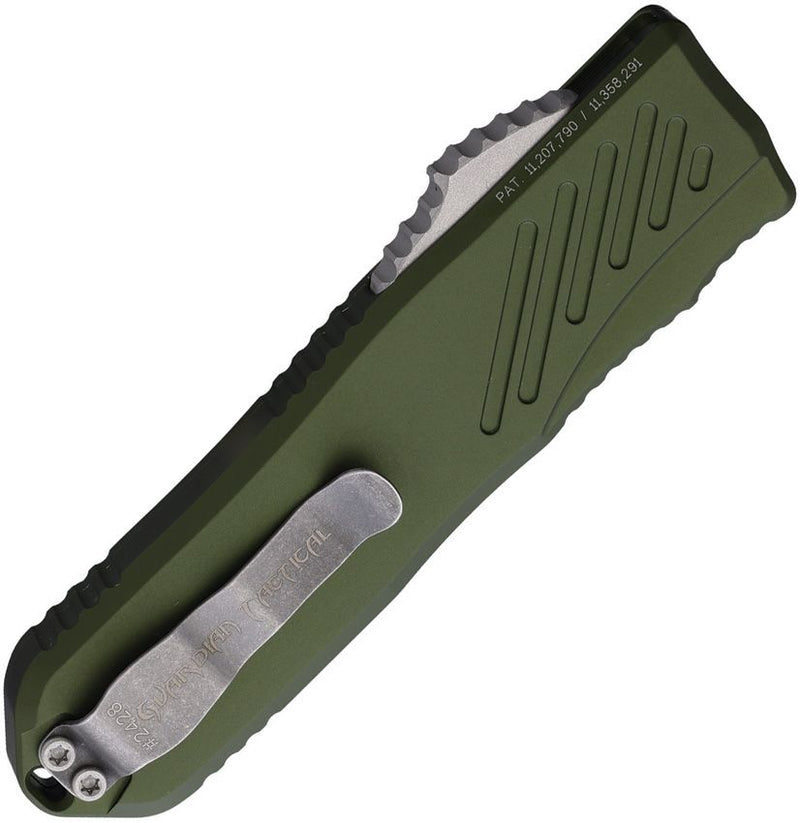 Guardian Tactical Auto Recon 035 OTF OD Serr Knife [98512]