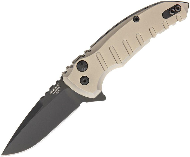 Hogue X1 Micro Button Lock DE Knife [24177]