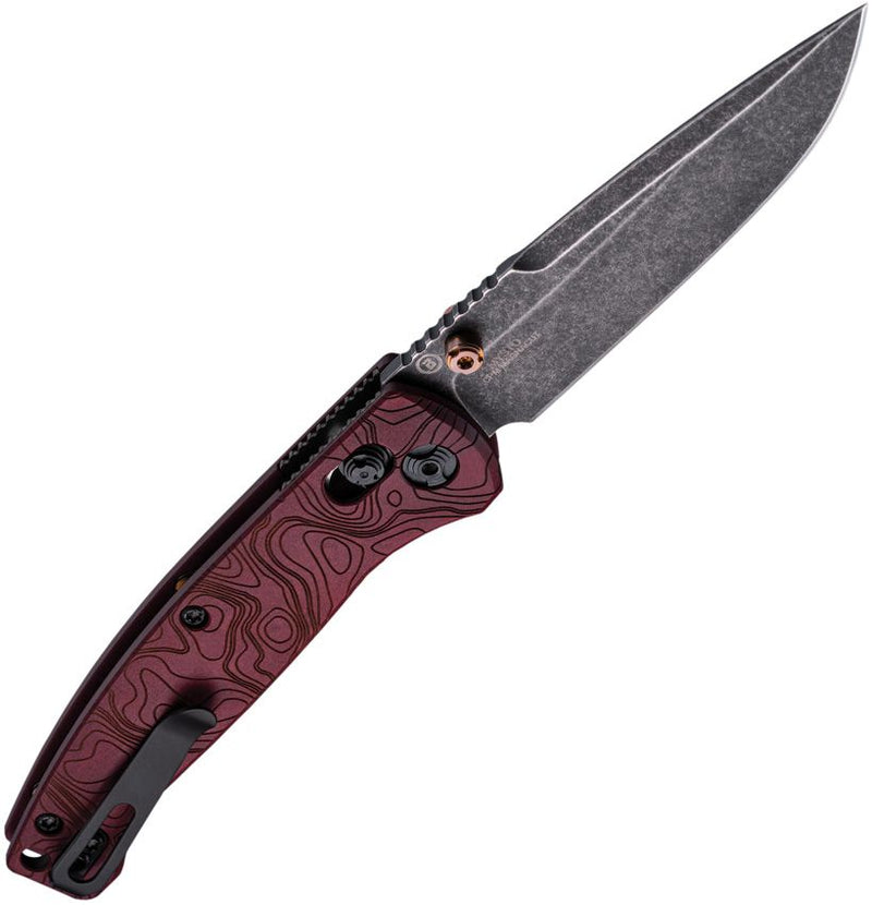 Hogue Mysto ABLE Lock Red Richlite Folding Knife [24452]