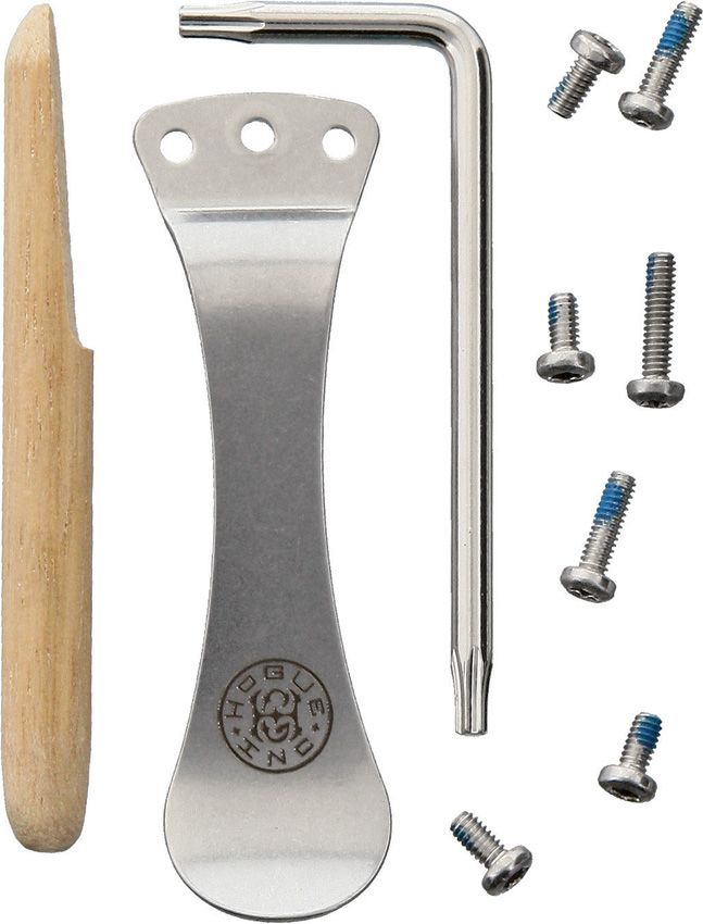 Hogue Stainless Screw/Clip Kit [34184]