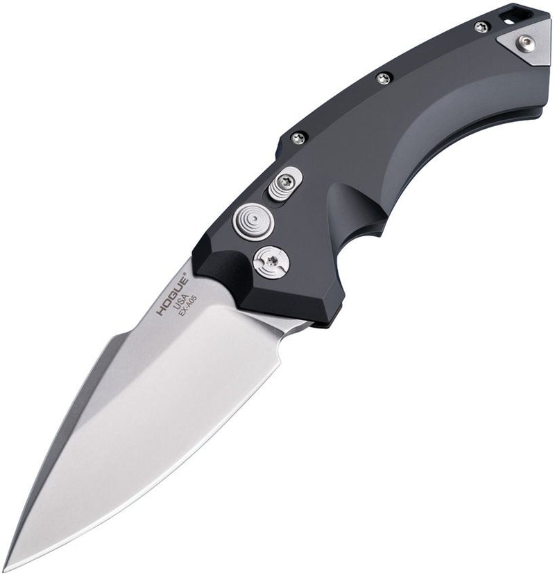 Hogue Auto Ex-A05 Button Lock Black Knife [34530]