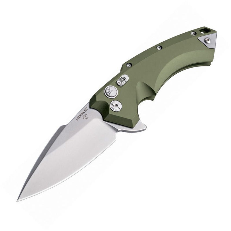 Hogue X5 Button Lock OD Spear Knife [34571]