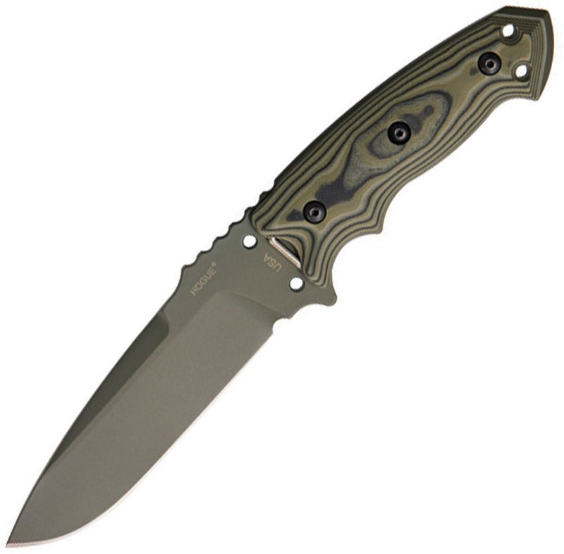 Hogue EX-F01 Fixed Blade Green Knife [35171]