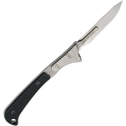 Hogue Expel Scalpel Black G10 Black G-10 (2.5" 440C) Fixed Blade Knife [35876] - product view 2