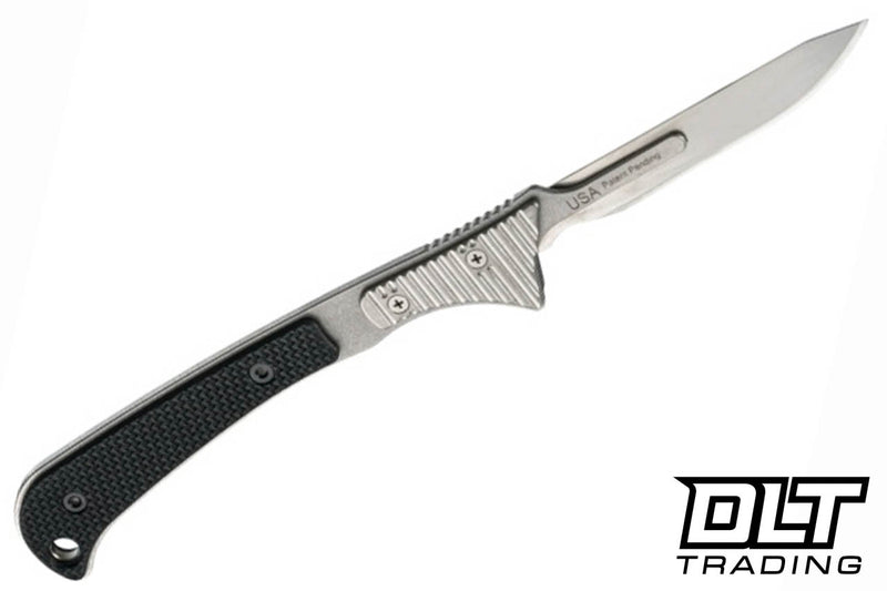 Hogue Expel Scalpel Black G10 Black G-10 (2.5" 440C) Fixed Blade Knife [35876] - product view 5