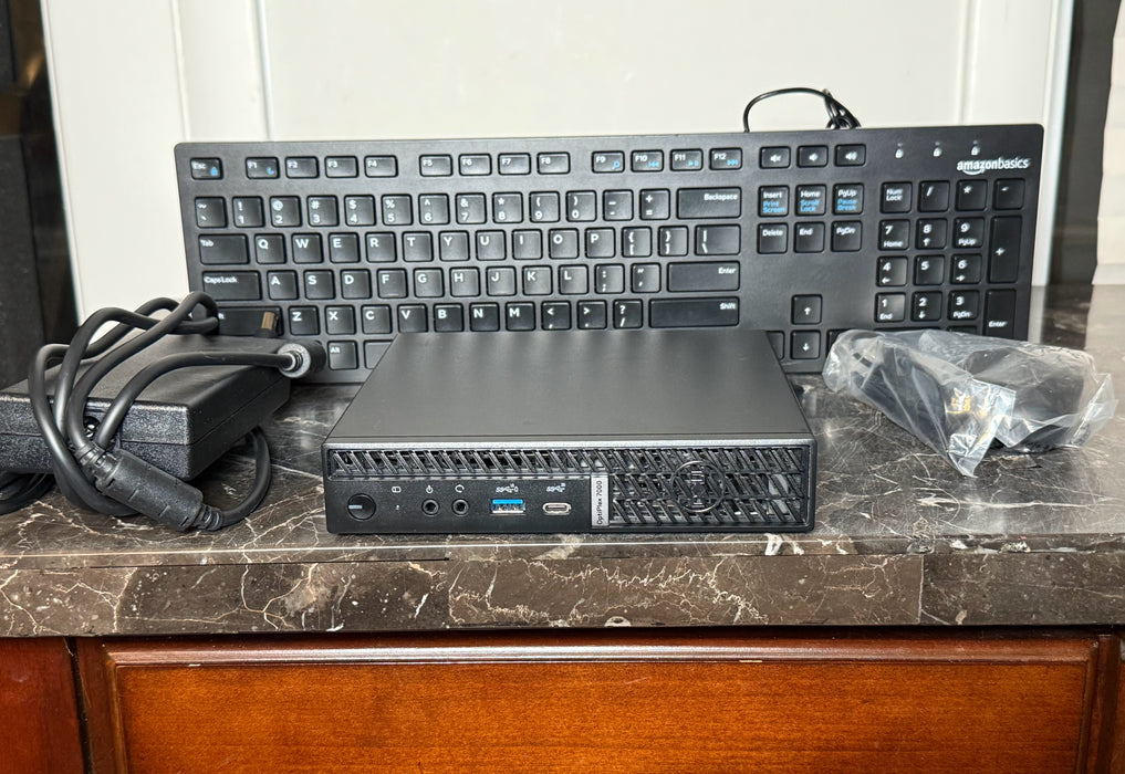 Refurbished Micro PC Dell OptiPlex 7000 Intel Core i5-12500 DDR5 16GB RAM, 512GB SDD Micro PC WIFI/BT