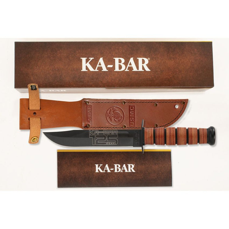 Ka-Bar 125th Annv USMC Fixed Blade [9226]