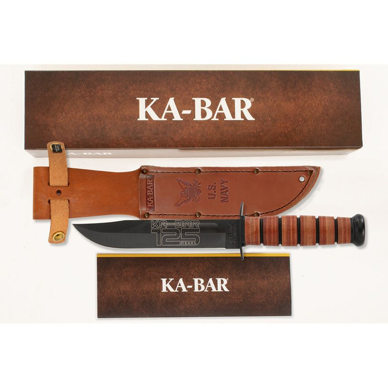 Ka-Bar 125th Annv Navy Fixed Blade [9227]