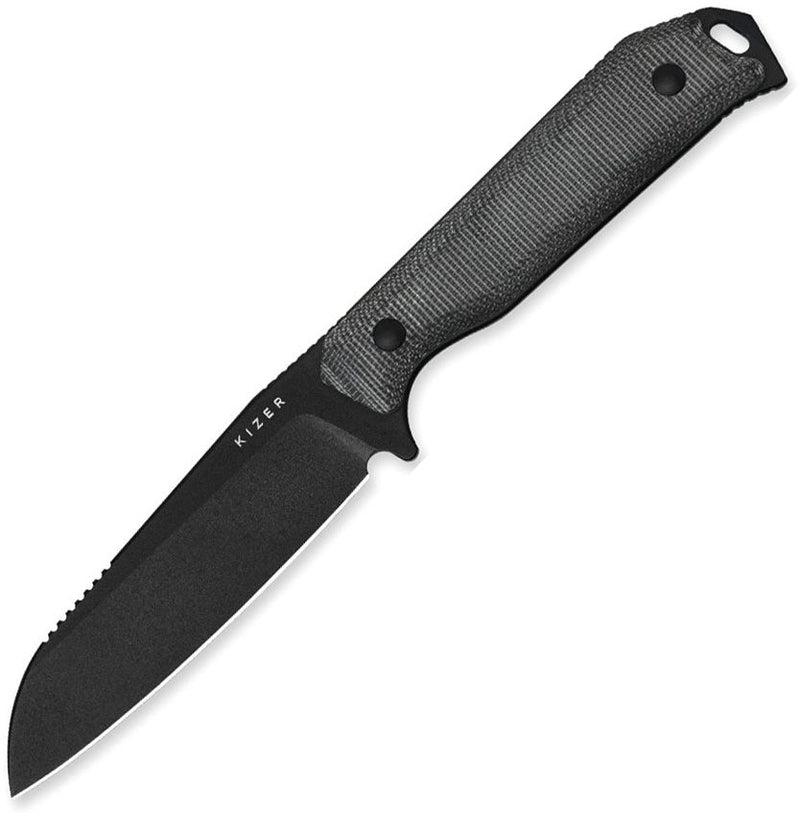Kizer Begleiter Fixed Blade Micarta [1045MS1]