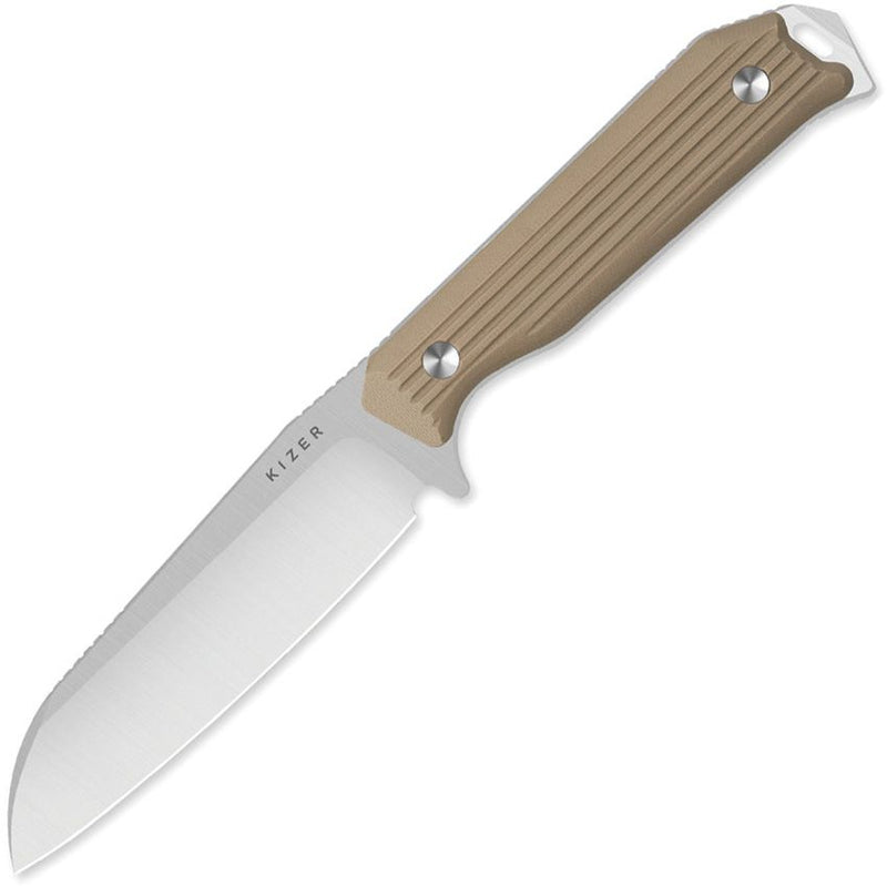 Kizer Begleiter Fixed Blade Tan G10 [1045MS2]