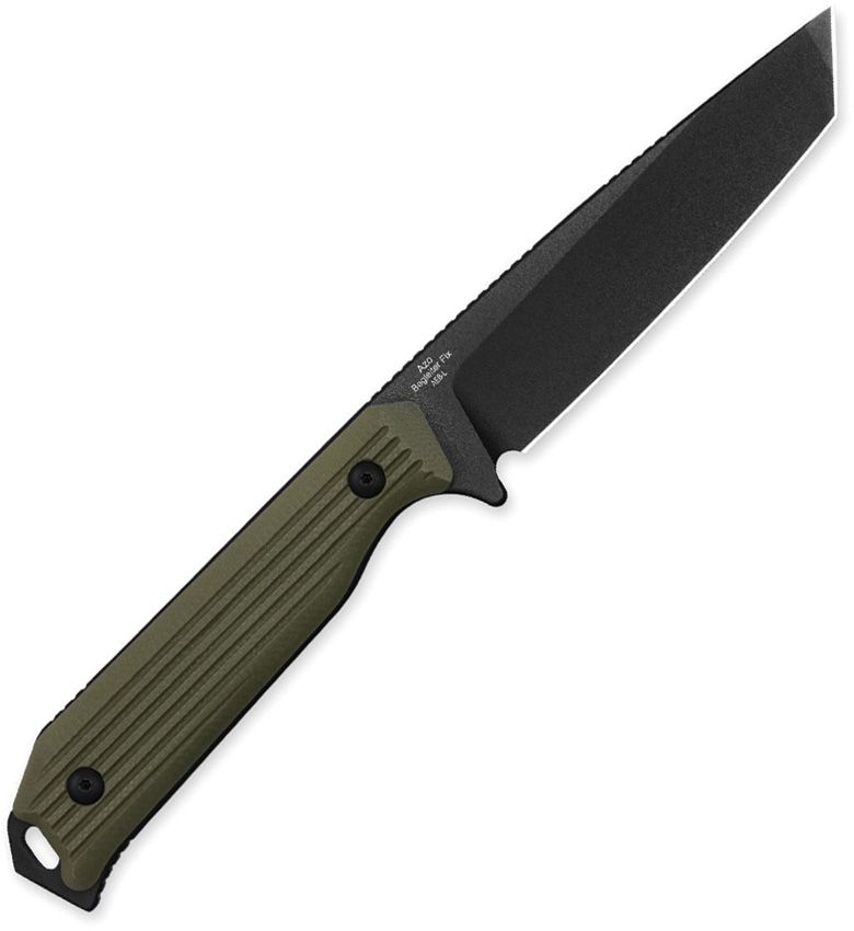 Kizer Begleiter Fixed Blade Green [1045MT2]