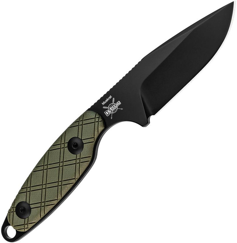 Kizer Muskrat Fixed Blade Green [1064A1]