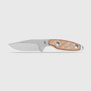 Kizer Muskrat Brown Micarta (3.15" 154CM) Fixed Blade Knife [1064C1] - product view 6