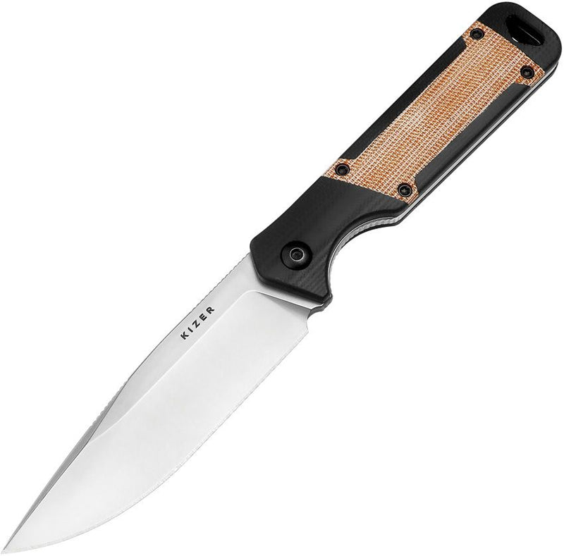 Kizer Militaw Fixed Blade Nat Mic [1067A2]