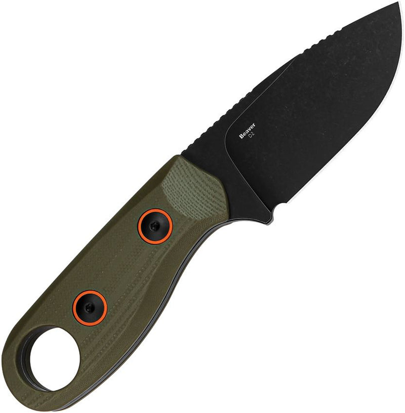 Kizer Beaver Fixed Blade Green [1078A1]