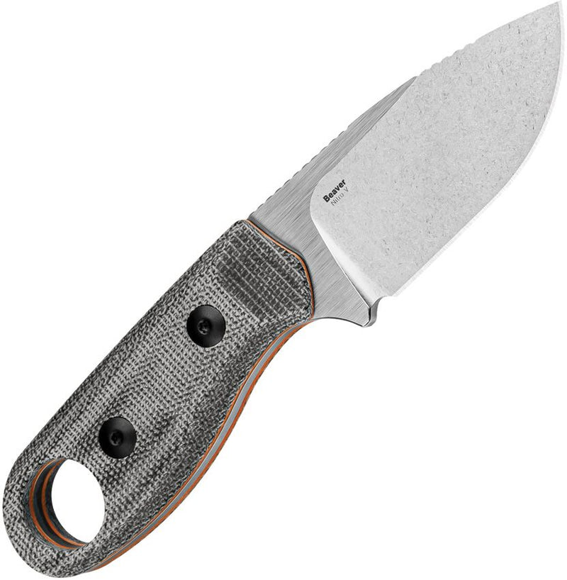Kizer Beaver Fixed Blade Micarta [1078A2]