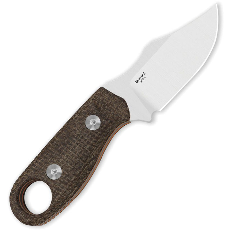 Kizer Beaver Fixed Blade Micarta [1078A4]