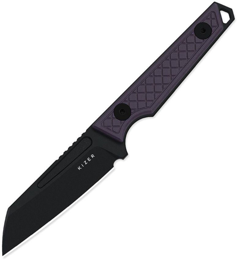 Kizer Phasmids Fixed Blade Purple [1079A1]