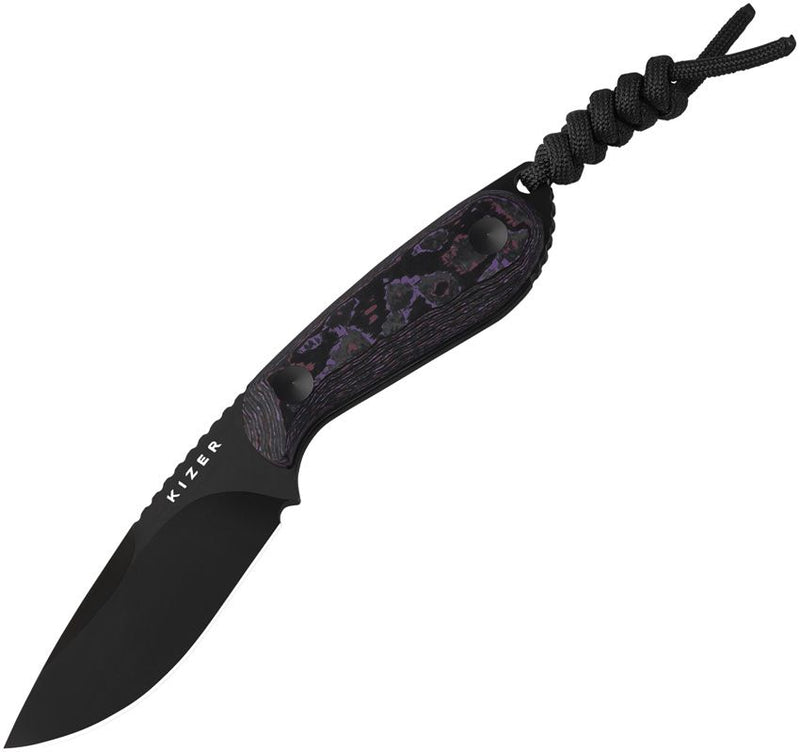 Kizer Buddy Fixed Blade Purple Haze [1081A10]